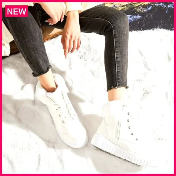 Women's Waterproof Snow Boots with Side Zipper, Warm Lining, Durable Sole - Picture 3 of 8